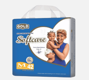 Softcare Gold Maxi Diapers Size 42